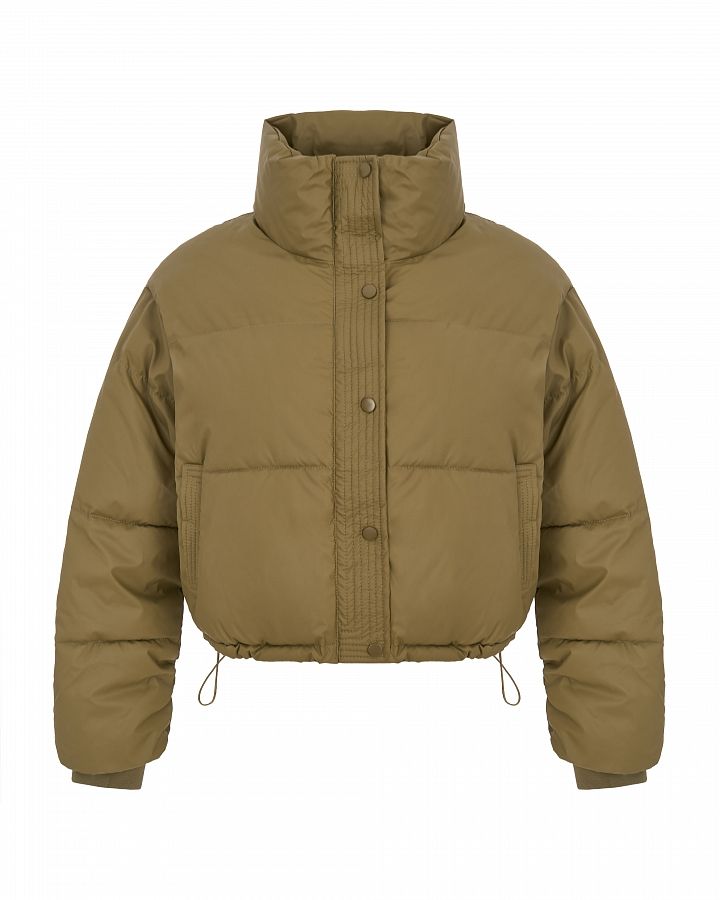 Kurtka puchowa zielona 240910/4 #RU#  240910/4 № 1